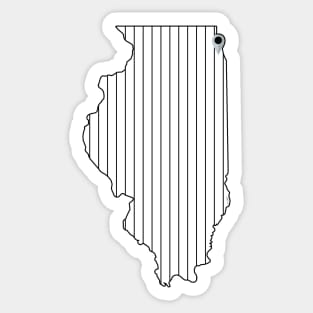 Chicago Baseball Sticker